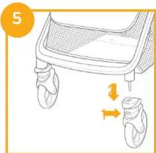 Joie Parcel LX - Stroller Assembly - 5