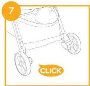Joie Parcel LX - Stroller Assembly - 7