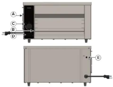 Vollrath CM212020 - FONCTIONS ET COMMANDES - 1