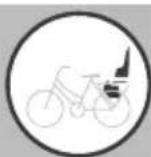 Bobike Exclusive Maxi Plus LED - ÇOCUK KOLTUGUNUZUN BİR BAGAJ TAŞIYICISI ÜZERİNE MÖNTAJI - 1