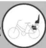 Bobike Exclusive Maxi Plus LED - SÄDAN MONTERES DIT BARNESÆDE PÅ EN BAGAGEBÆRER - 1