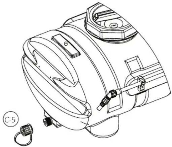 Chapin 97701E - INSTALL DRAIN CAP - 1