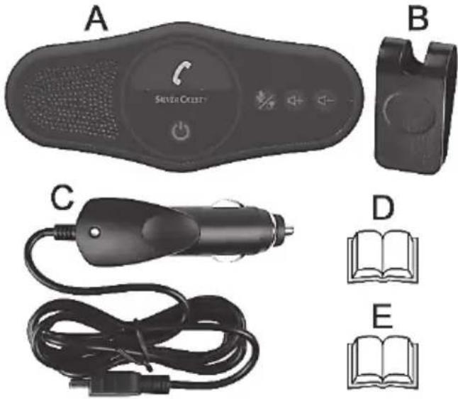 SILVERCREST SFA 4.1 E1 - Package contents - 1