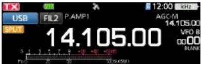 ICOM IC705 - Fonctionnement Semi-duplex - 2