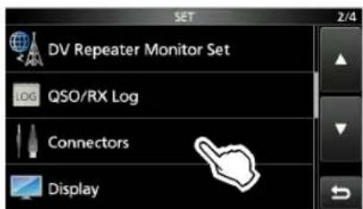 ICOM IC705 - Description du mode de réglage - 3