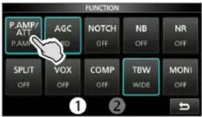 ICOM IC705 - À l'exception des bandes 144 et 430 MHz - 1