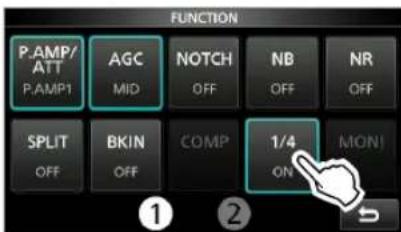 ICOM IC705 - Modes SSB-D, CW et RTTY - 1
