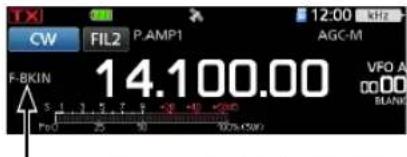 ICOM IC705 - Mode Full Break-in - 1