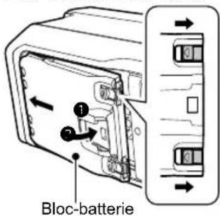 ICOM IC705 - Fixation du bloc-batterie - 1