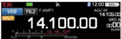 ICOM IC705 - Fonctionnement Semi-duplex - 1