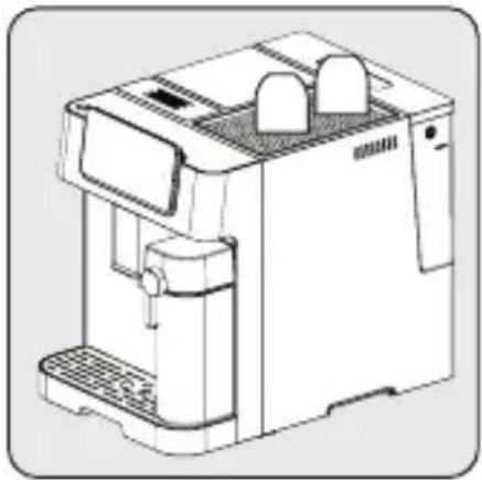 BEKO CaffeExperto CEG 7348 B - Utilizarea suportului pentru ceși - 1