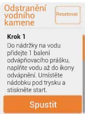 BEKO CaffeExperto CEG 7348 B - Funkce odstrańovani vodniho kamene - 1