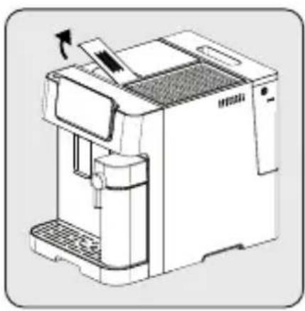 BEKO CaffeExperto CEG 7348 B - Utilizarea recipientului pentru cafea pre-macinata - 1