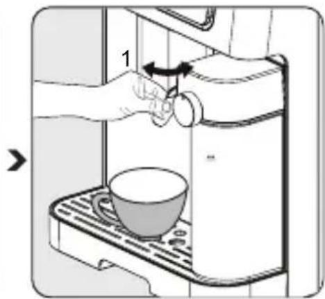 BEKO CaffeExperto CEG 7348 B - Przygotowywanie kawy z mlekiem - 2