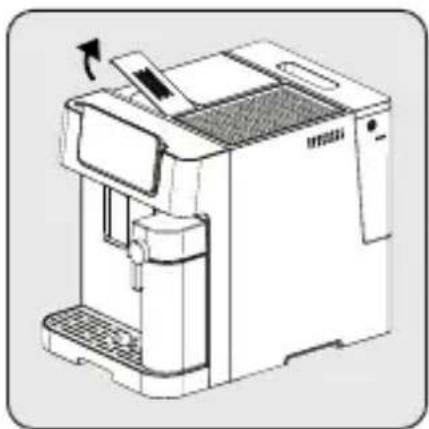BEKO CaffeExperto CEG 7348 B - Korzystanie z pojemnika na kawe wstepnie zmielona - 1