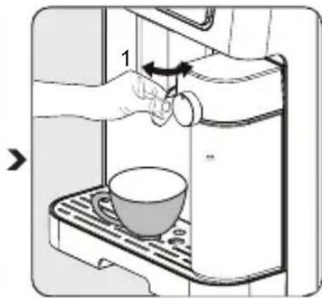 BEKO CaffeExperto CEG 7348 B - Preparing Coffee with Milk - 2