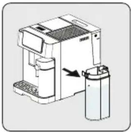BEKO CaffeExperto CEG 7348 B - Préparation du café avec du lait - 1