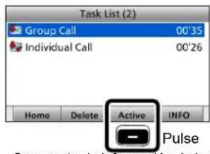ICOM GM600 - Activación de laareaLSD retenida - 1