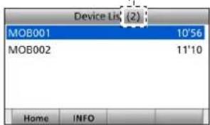 ICOM GM600 - Listadedispositivos - 1