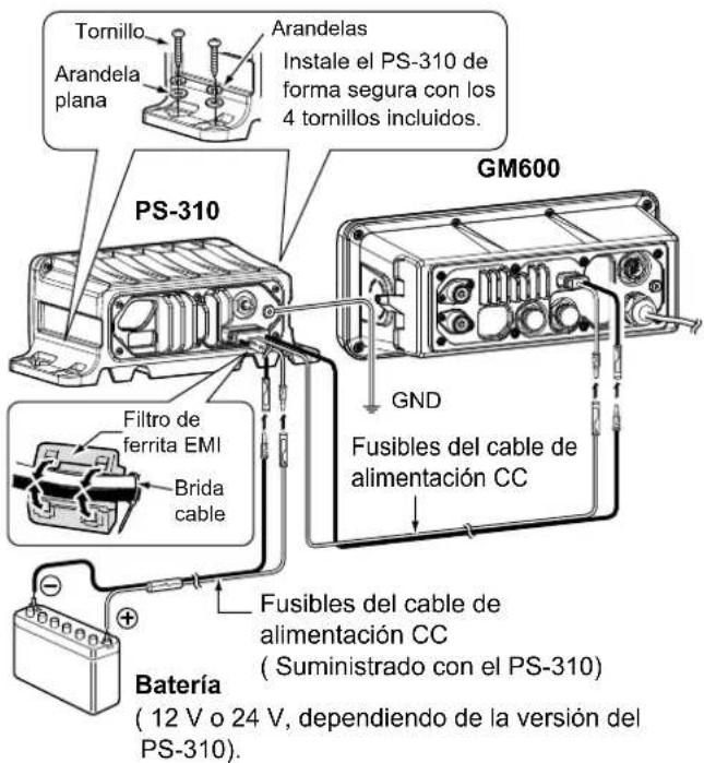 ICOM GM600 - PRECAUCION: - 1