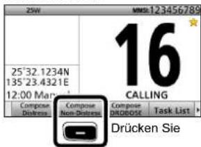 ICOM GM600 - ■ Senden eines einzelnen Rufs - 1