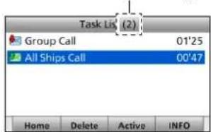 ICOM GM600 - Auftragsliste - 1