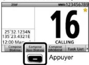 ICOM GM600 - ■Emission d'un appel Individuel - 1