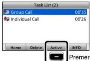ICOM GM600 - Attivazione del compito DSC in attesa - 1