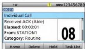 ICOM GM600 - ■Emission d'un appel Individuel - 9