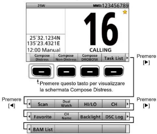 ICOM GM600 - ■Funzione dei Tasti Software - 1
