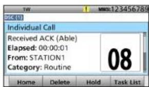 ICOM GM600 - ■ Senden eines einzelnen Rufs - 13