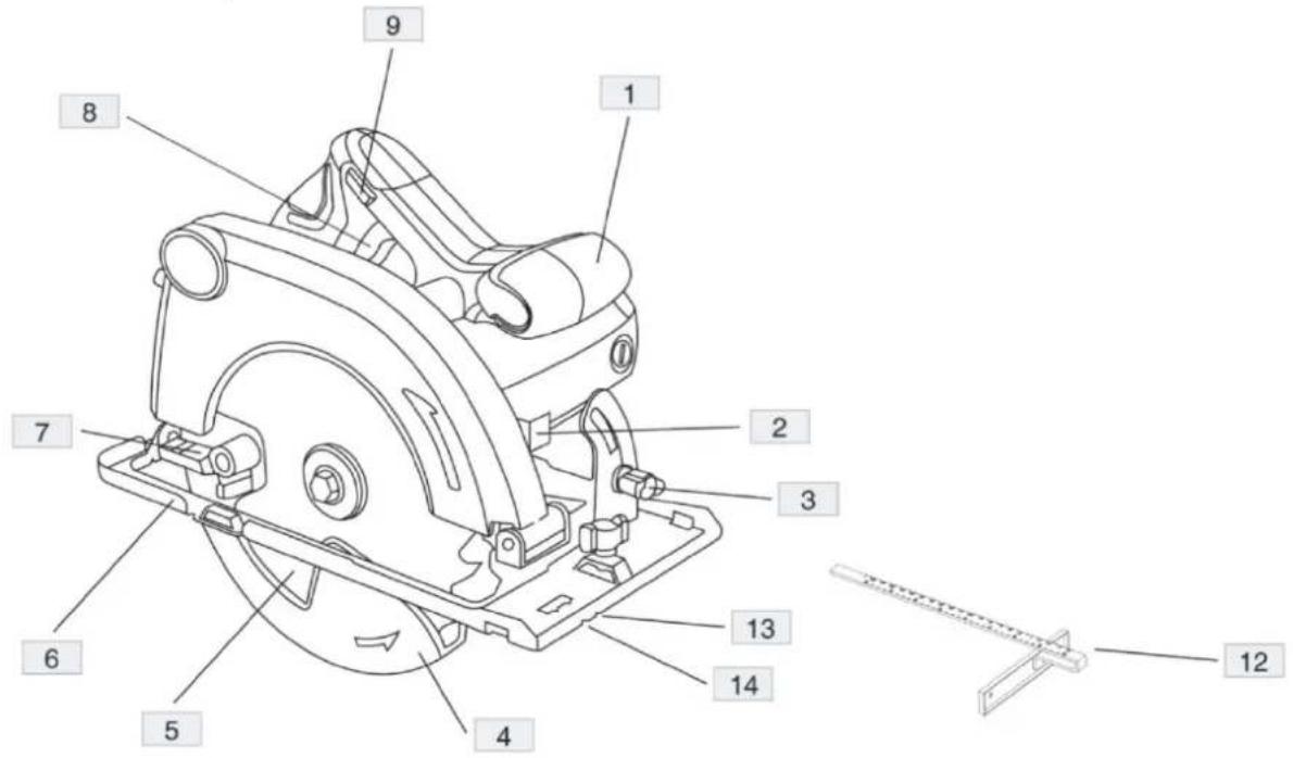 MSW SAW1300 - Descrizione del disposativo - 1