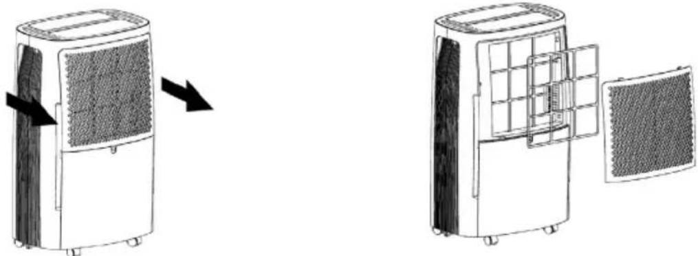Toyotomi TD2420 - To Clean the Air Filter - 1