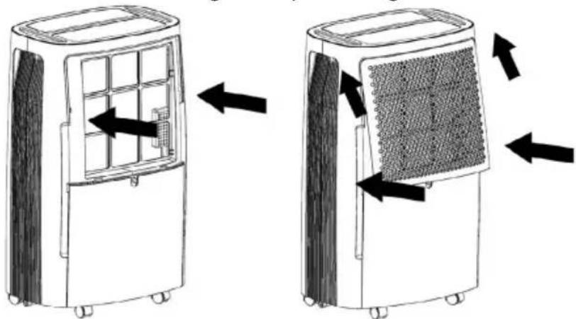 Toyotomi TD2420 - Nettoyer le filtre à air - 3