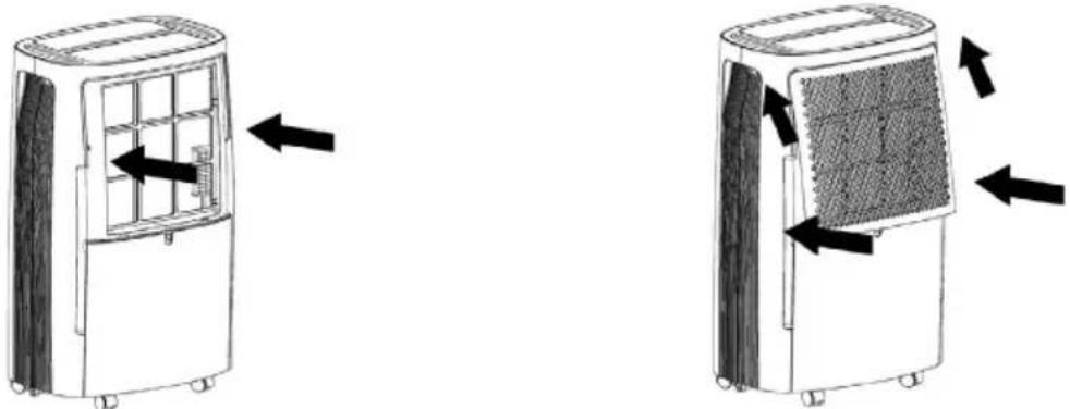 Toyotomi TD2420 - To Clean the Air Filter - 3