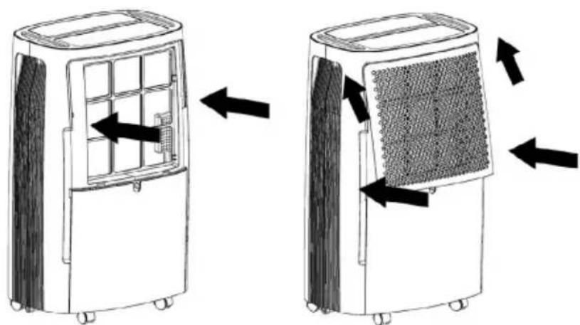 Toyotomi TD2420 - Reinigung des Luftfilters - 3
