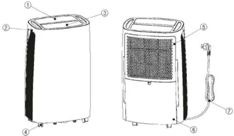 Toyotomi TD2420 - VAN ONDERDELEN - 1