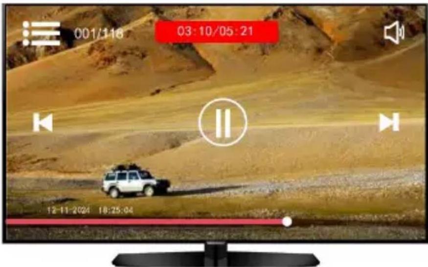 ROLLEI Powerflex X8 - Pripojenie k TV na prehrávanie - 1