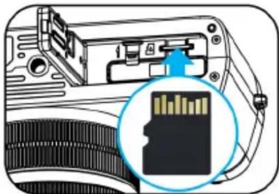 ROLLEI Powerflex X8 - Inserting and Removing the Memory Card - 1