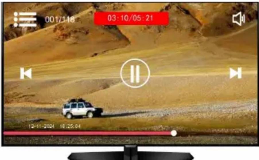 ROLLEI Powerflex X8 - Verbindung mit einem TV zur Wiedergabe - 2
