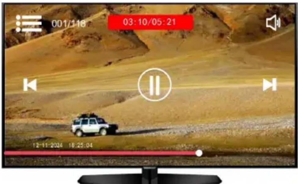ROLLEI Powerflex X8 - Aansluiten op een TV voor Weergave - 2