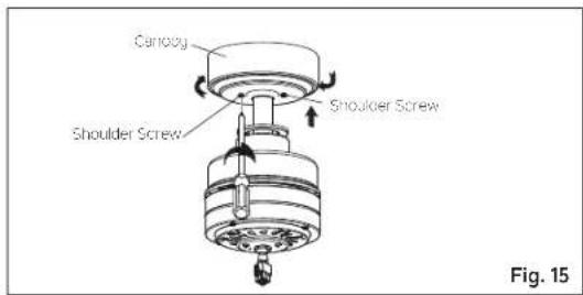 Canozy Shoulder Screw Shoulder Screw Fig. 15