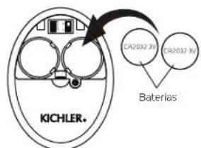 Kichler Salvo - INSTALLACION Y EXTRACCION DEL TRANSMISOR DE MANO - 4