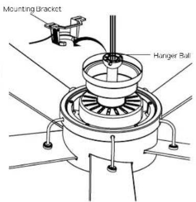 Kichler Salvo - HANGING THE MOTOR ASSEMBLY - 2