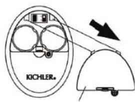Kichler Salvo - INSTALLACION Y EXTRACCION DEL TRANSMISOR DE MANO - 3