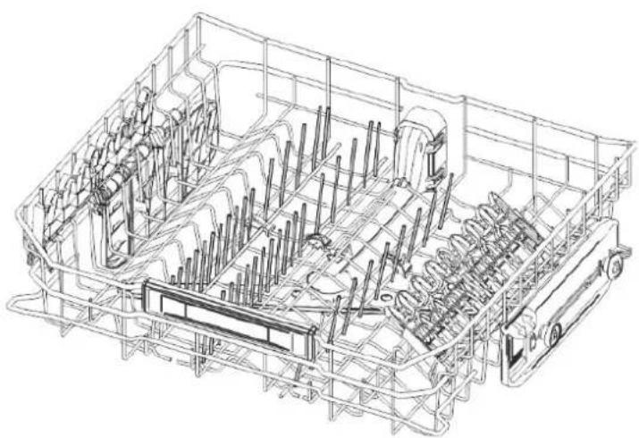 DE DIETRICH DV132 JL - Supporti ribaltabili - 1