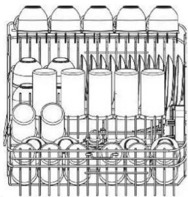 DE DIETRICH DV132 JL - EXAMPLES DE CHARGEMENT POUR SALE INTENSIF - 3