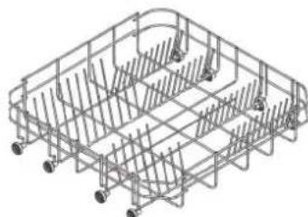 DE DIETRICH DV132 JL - PANIER INFÉRIEUR - 1