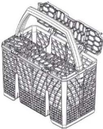 DE DIETRICH DV132 JL - CESTINO PORTA POSATE - 1