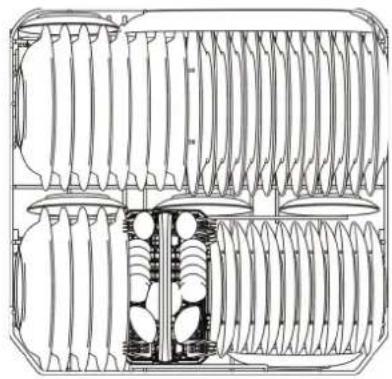 DE DIETRICH DV132 JL - CHARGEMENT DU PANIER INFÉRIEUR - 1